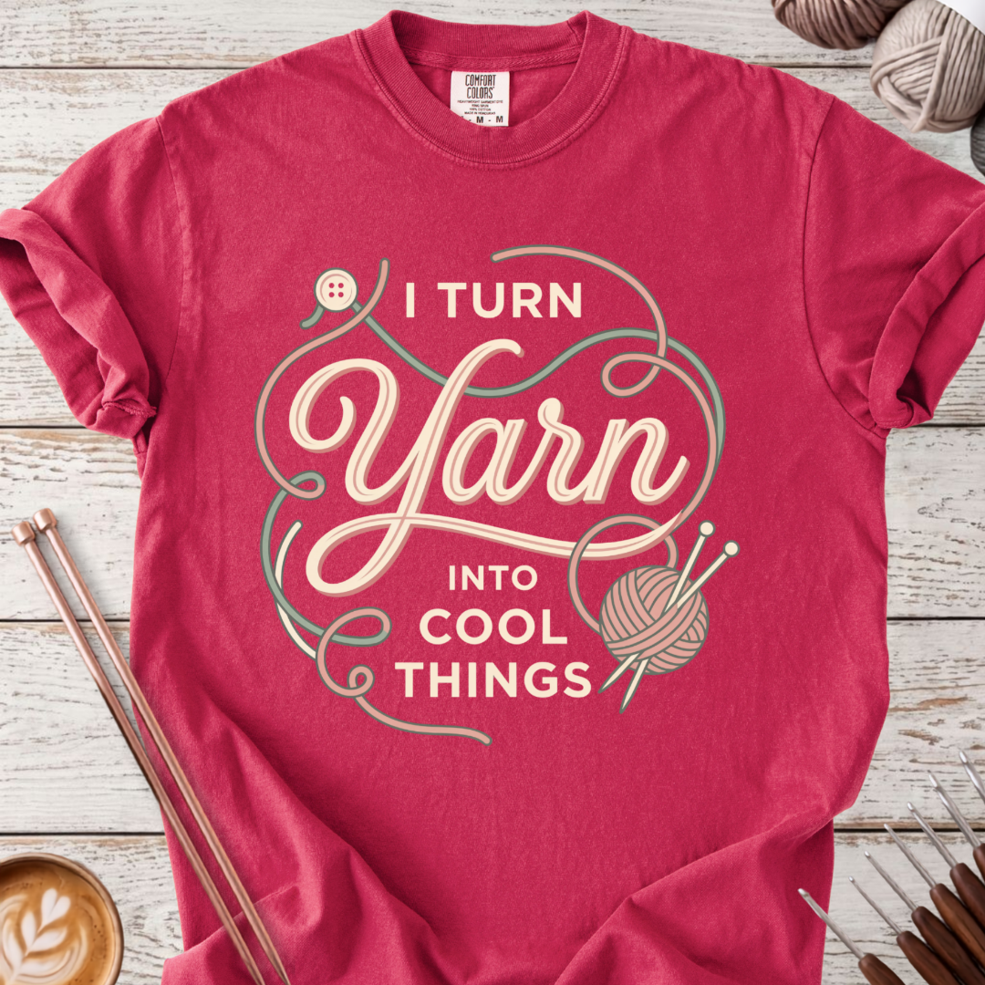 Yarn into Cool Things T-shirt