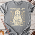 Patron Saint of Crochet T-shirt