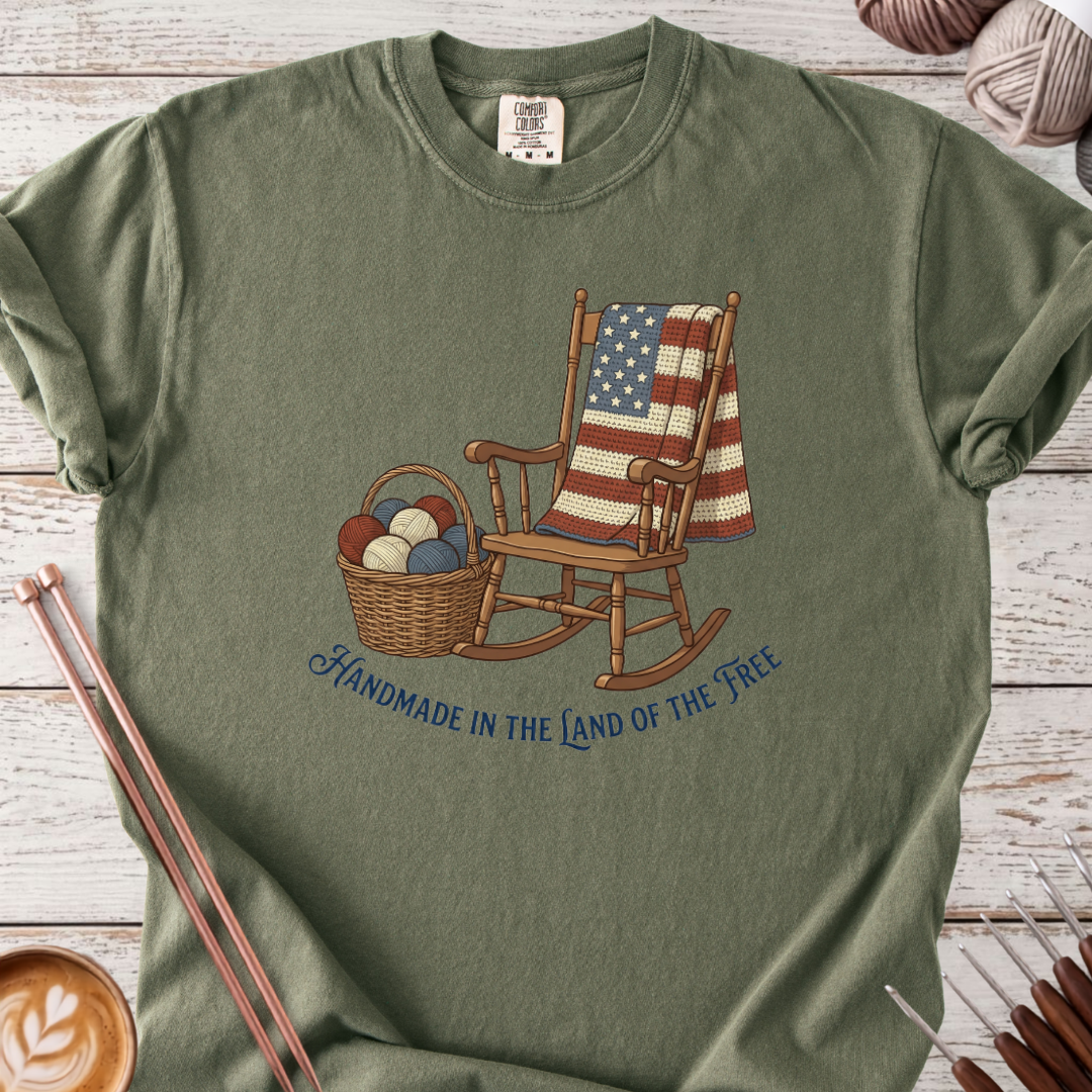Handmade in the Land of the Free T-shirt
