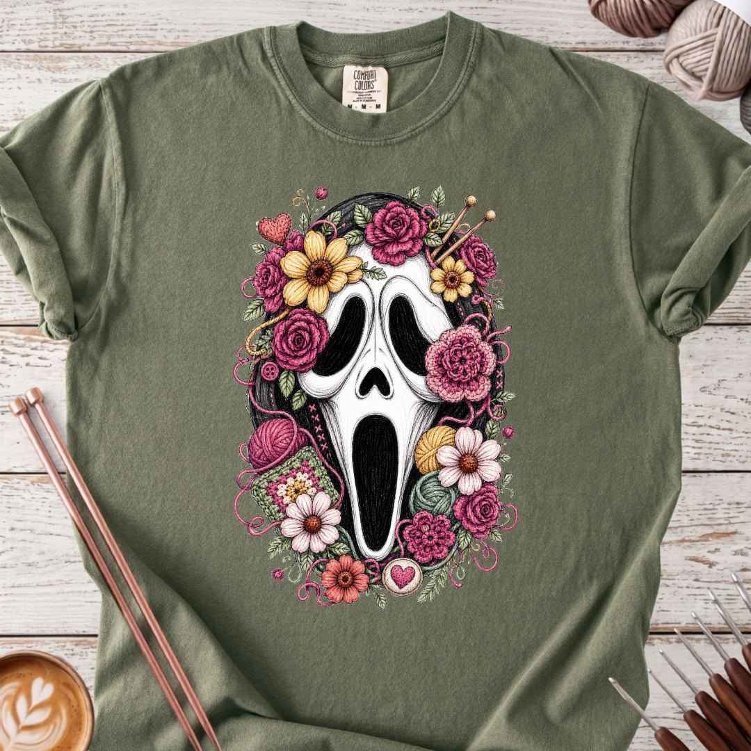 Crochet Scream  T-shirt