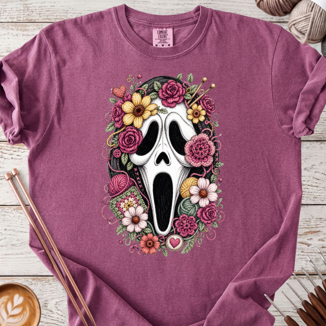 Crochet Scream  T-shirt