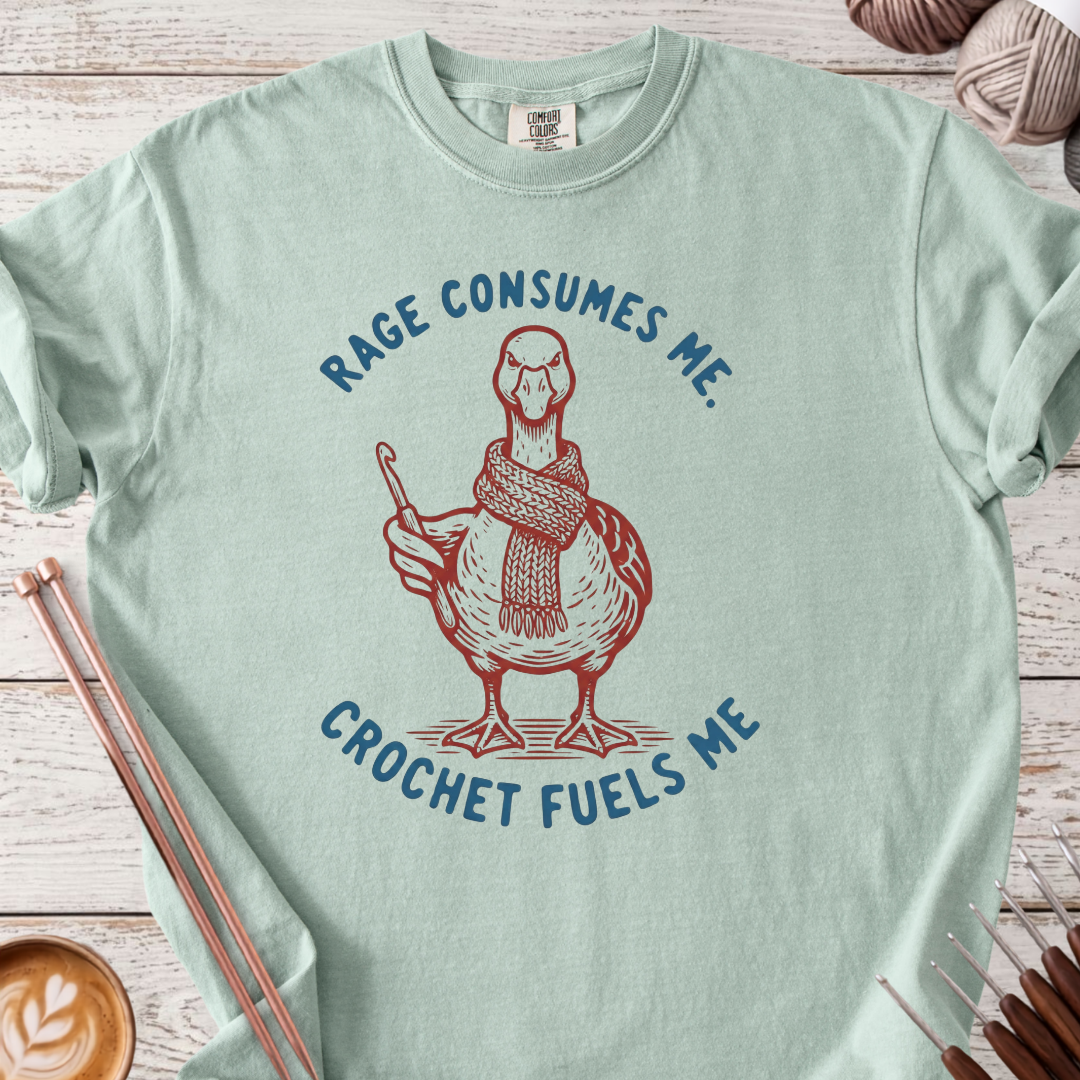 Crochet Fuels Me T-shirt