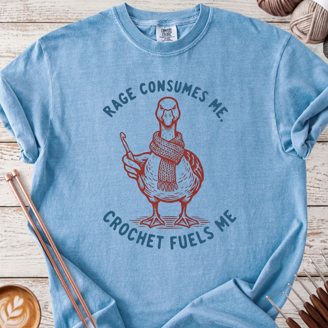 Crochet Fuels Me T-shirt