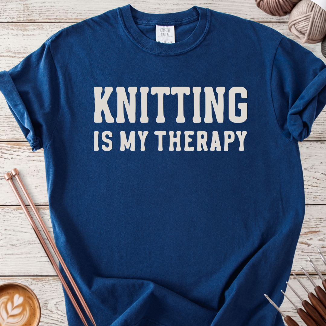 Knitting is my Therapy T-shirt