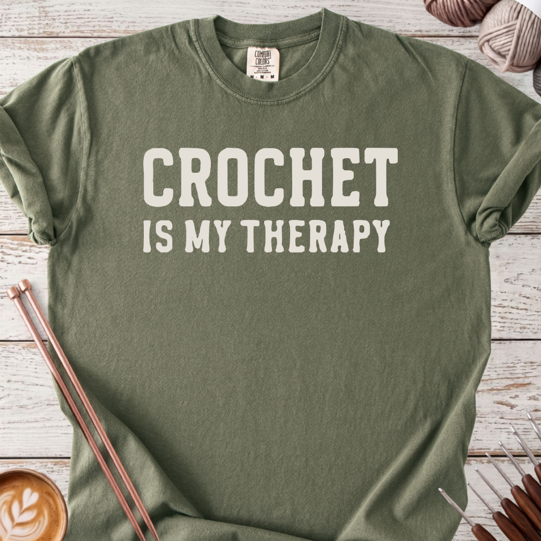 Crochet is my Therapy T-shirt
