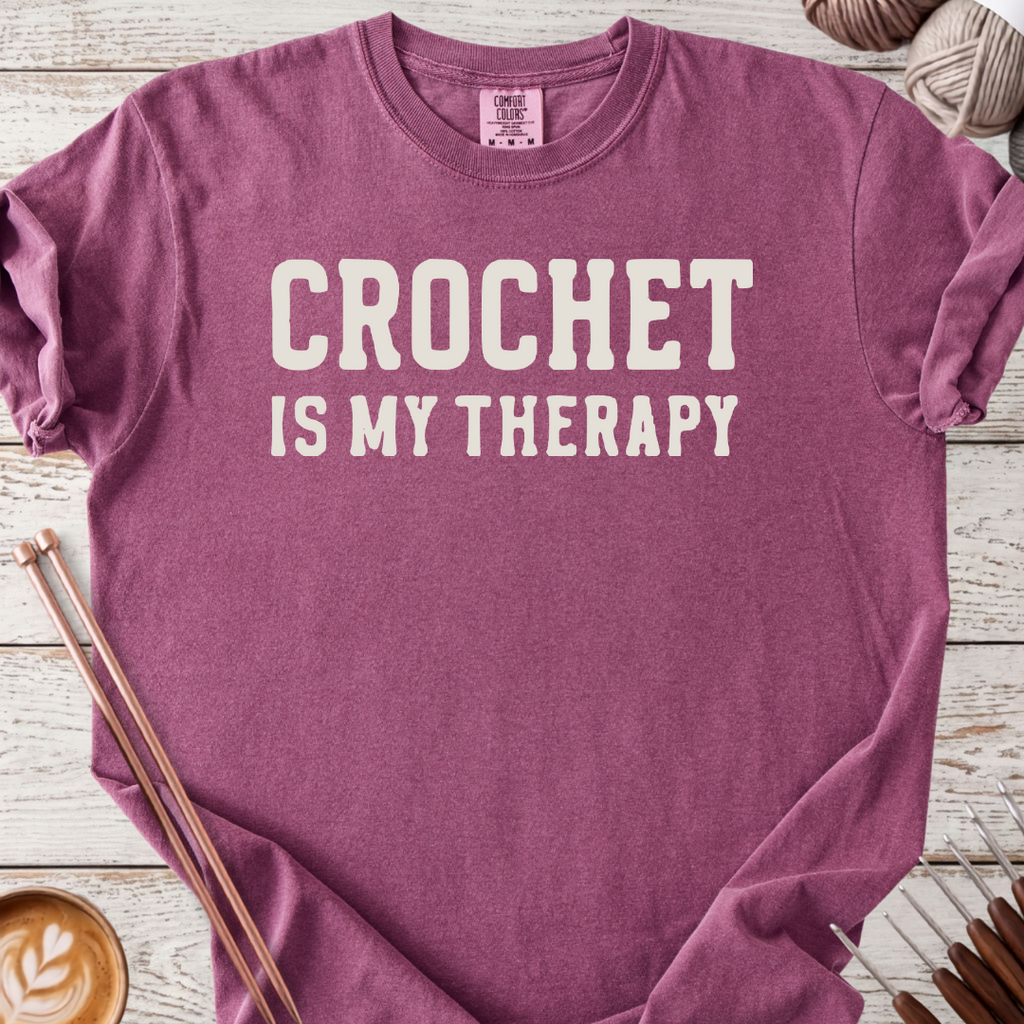 Crochet is my Therapy T-shirt