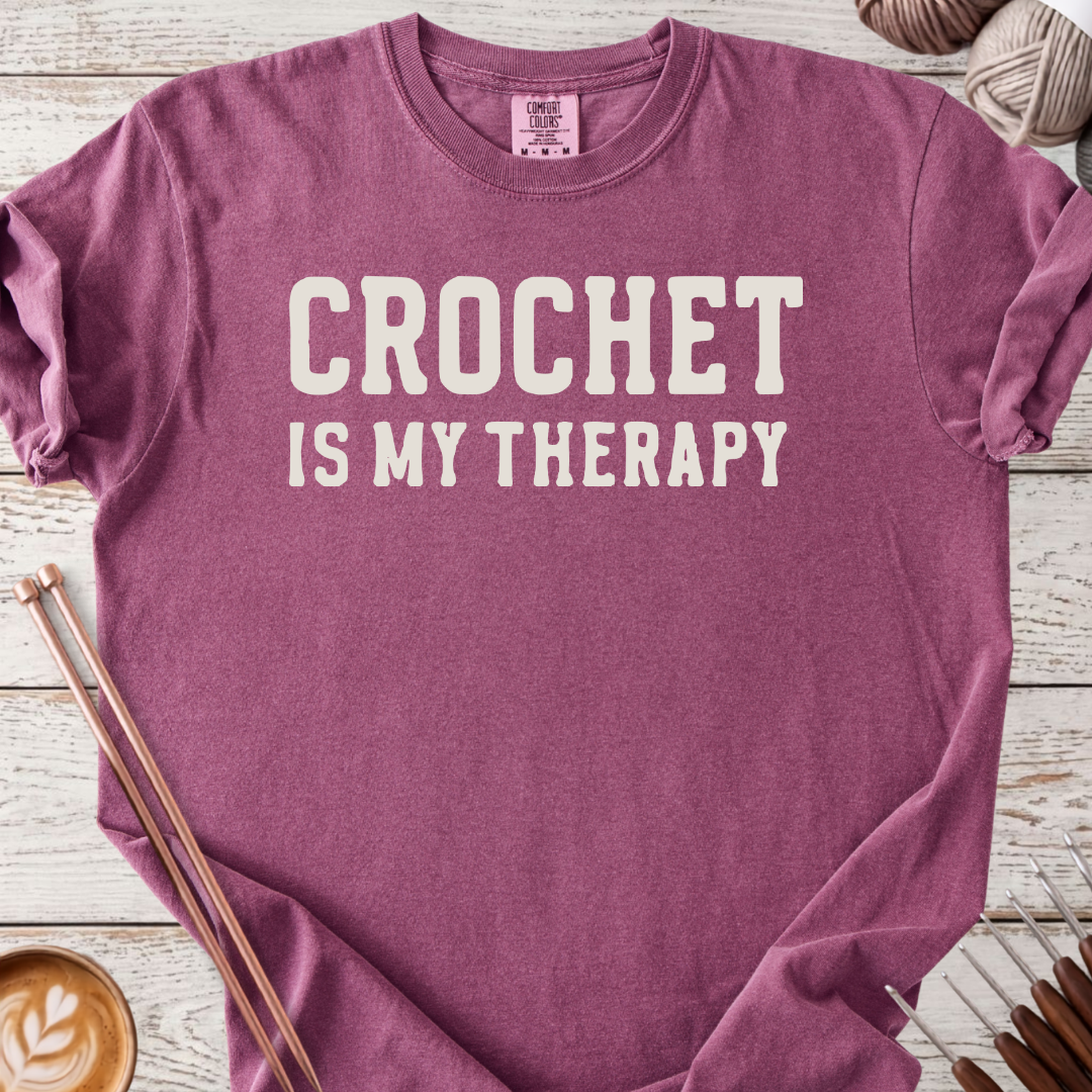 Crochet is my Therapy T-shirt