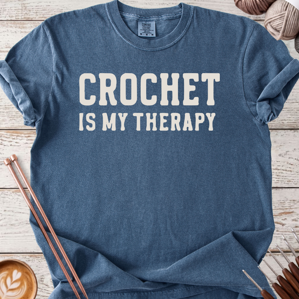 Crochet is my Therapy T-shirt