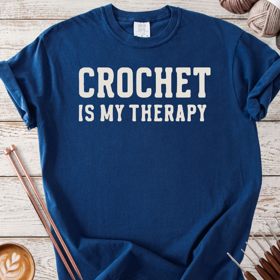 Crochet is my Therapy T-shirt