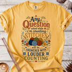 Louder Counting T-shirt