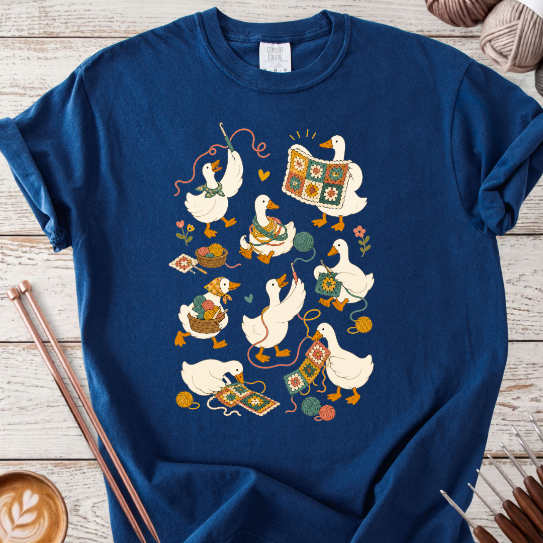 Crochet Goose T-shirt
