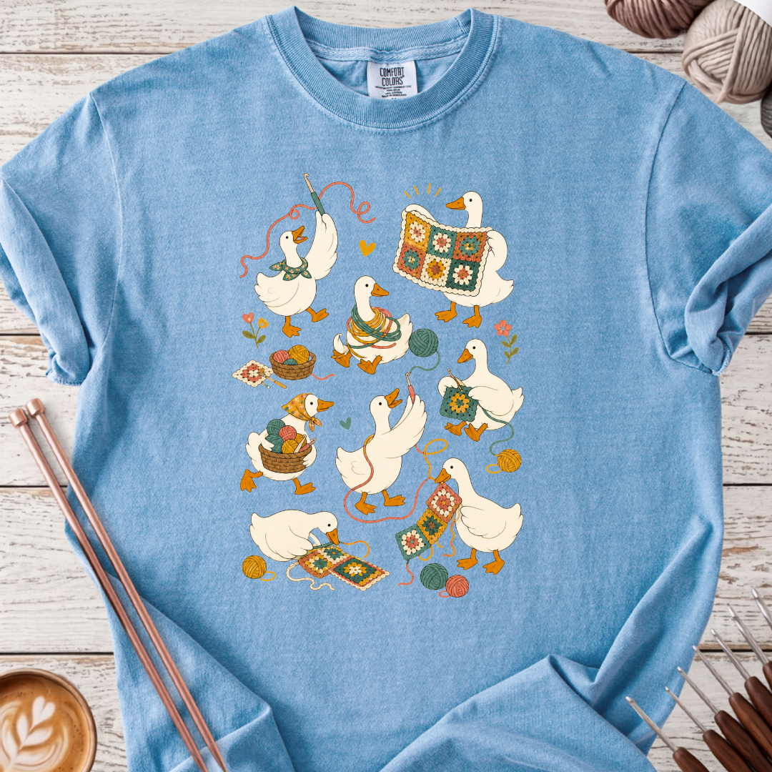 Crochet Goose T-shirt