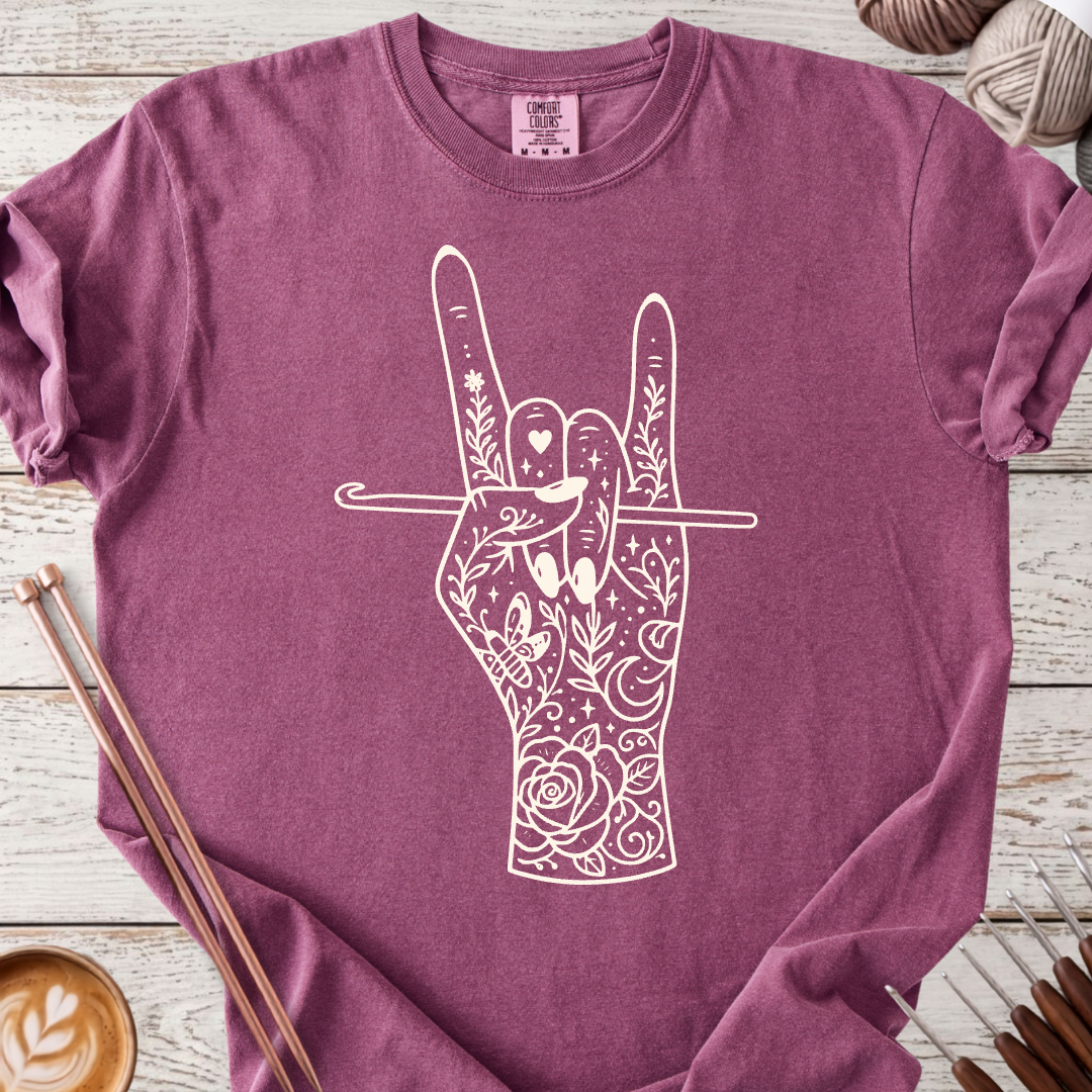 Crochet Rock T-shirt