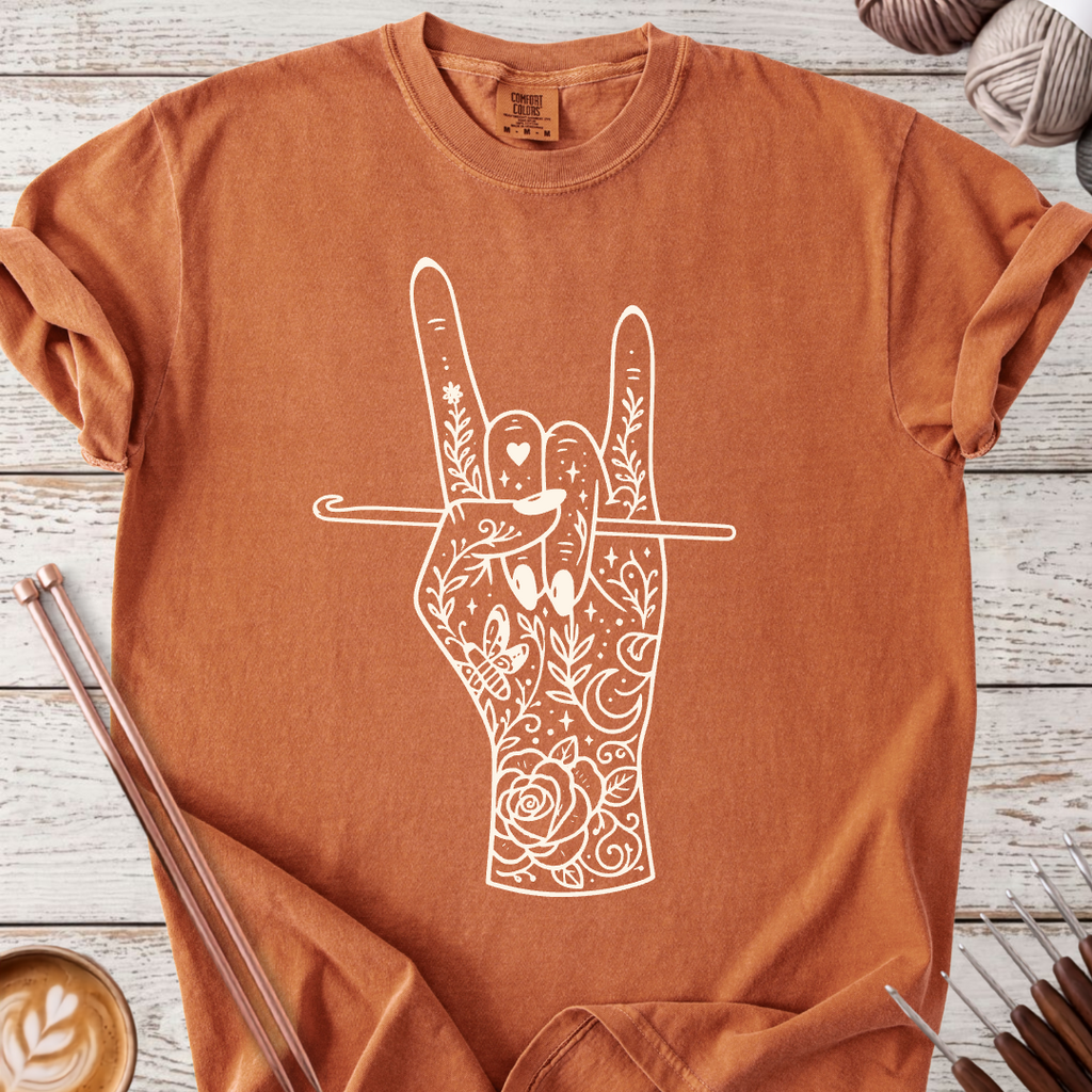 Crochet Rock T-shirt
