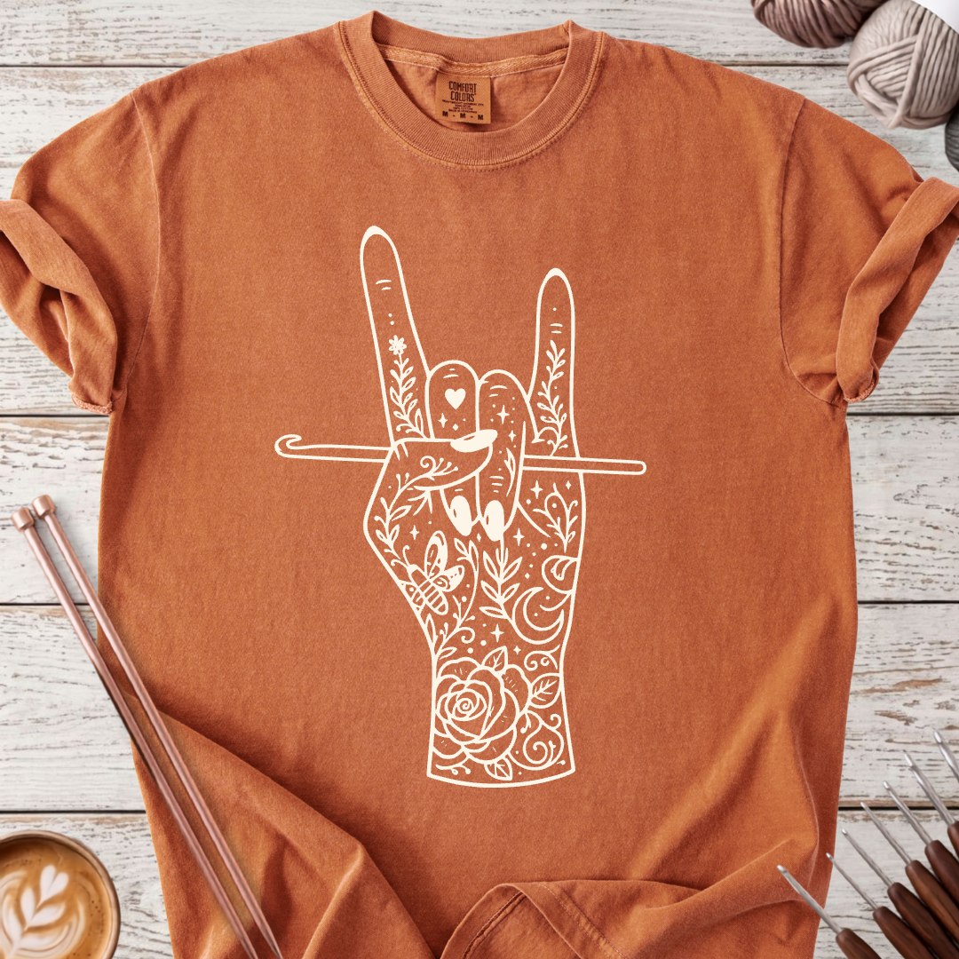 Crochet Rock T-shirt