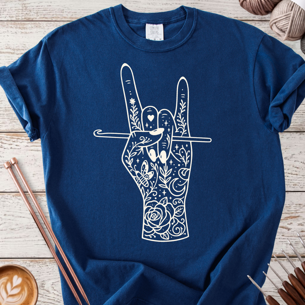 Crochet Rock T-shirt