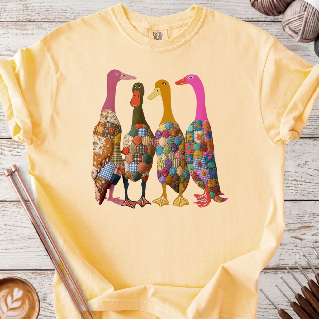 Geese in Quilts T-shirt