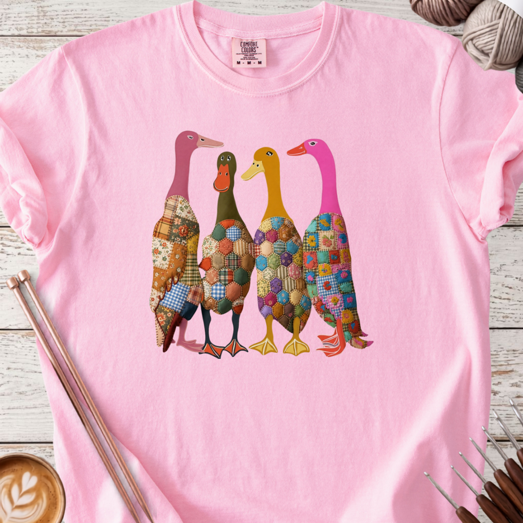 Geese in Quilts T-shirt