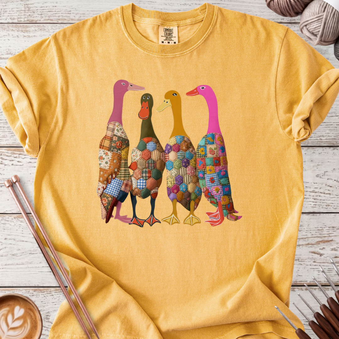 Geese in Quilts T-shirt
