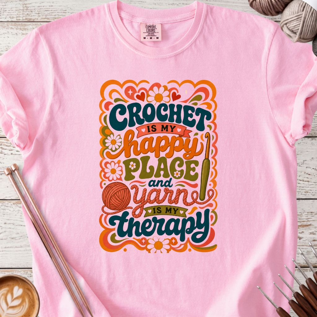 Crochet is my Happy Place T-shirt