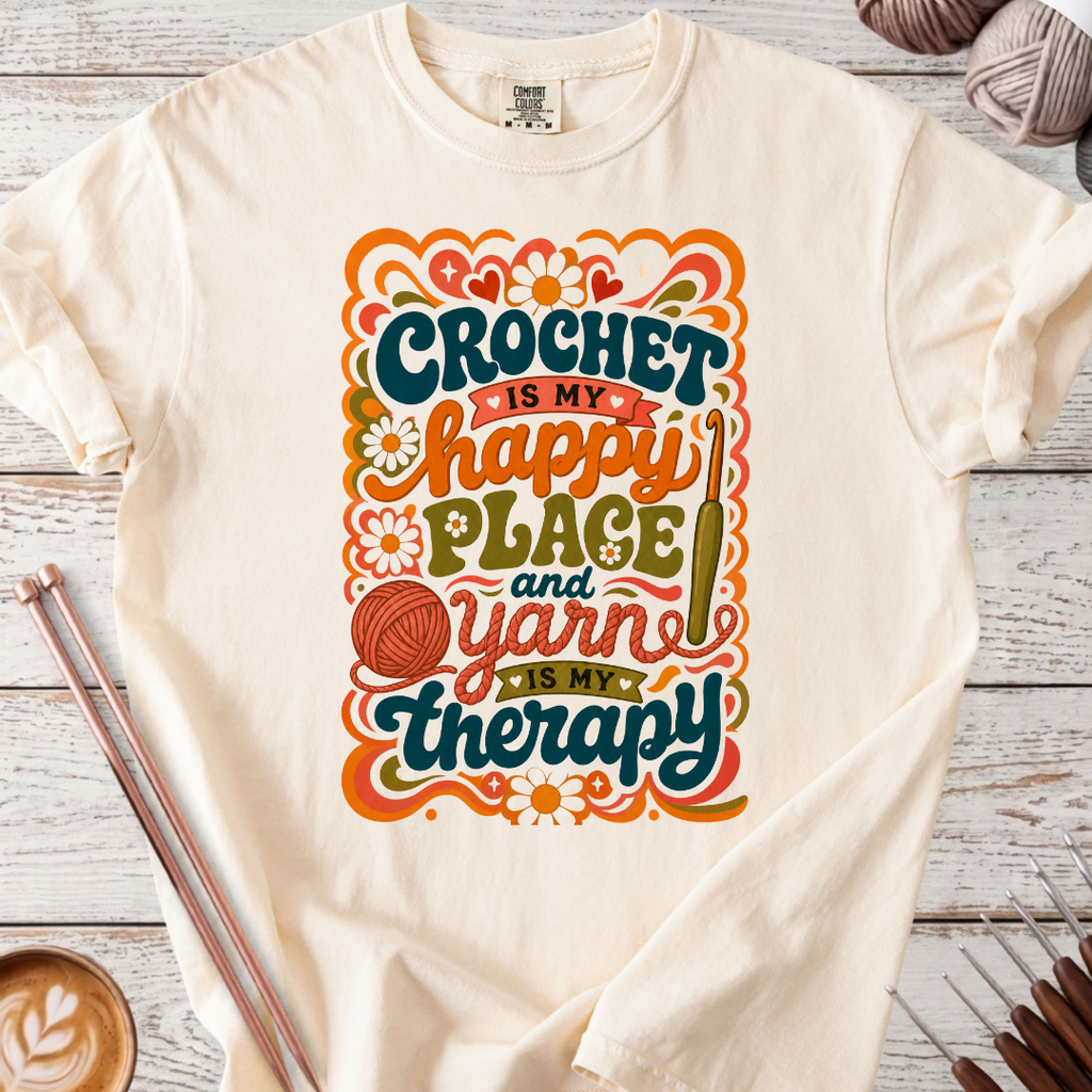 Crochet is my Happy Place T-shirt