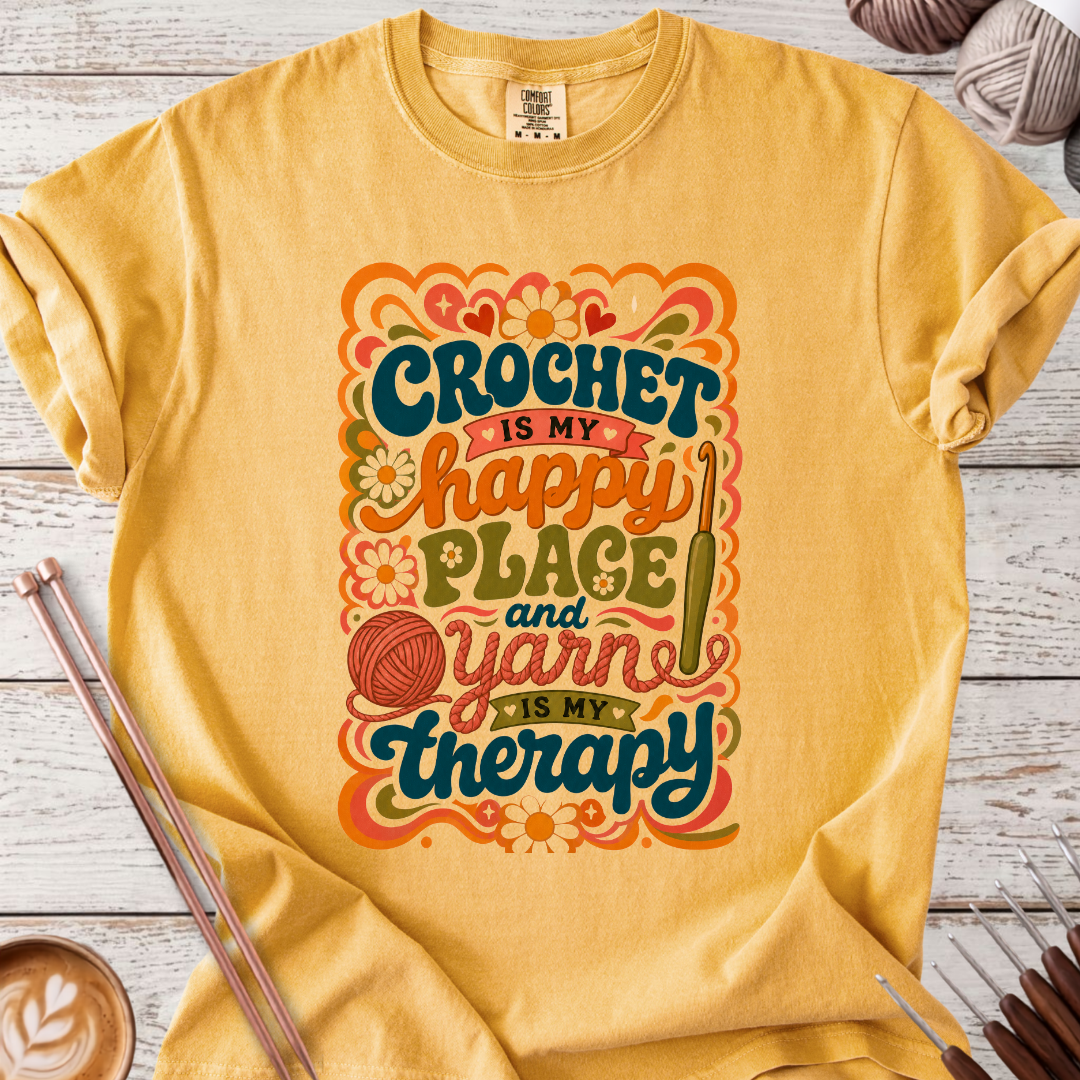 Crochet is my Happy Place T-shirt