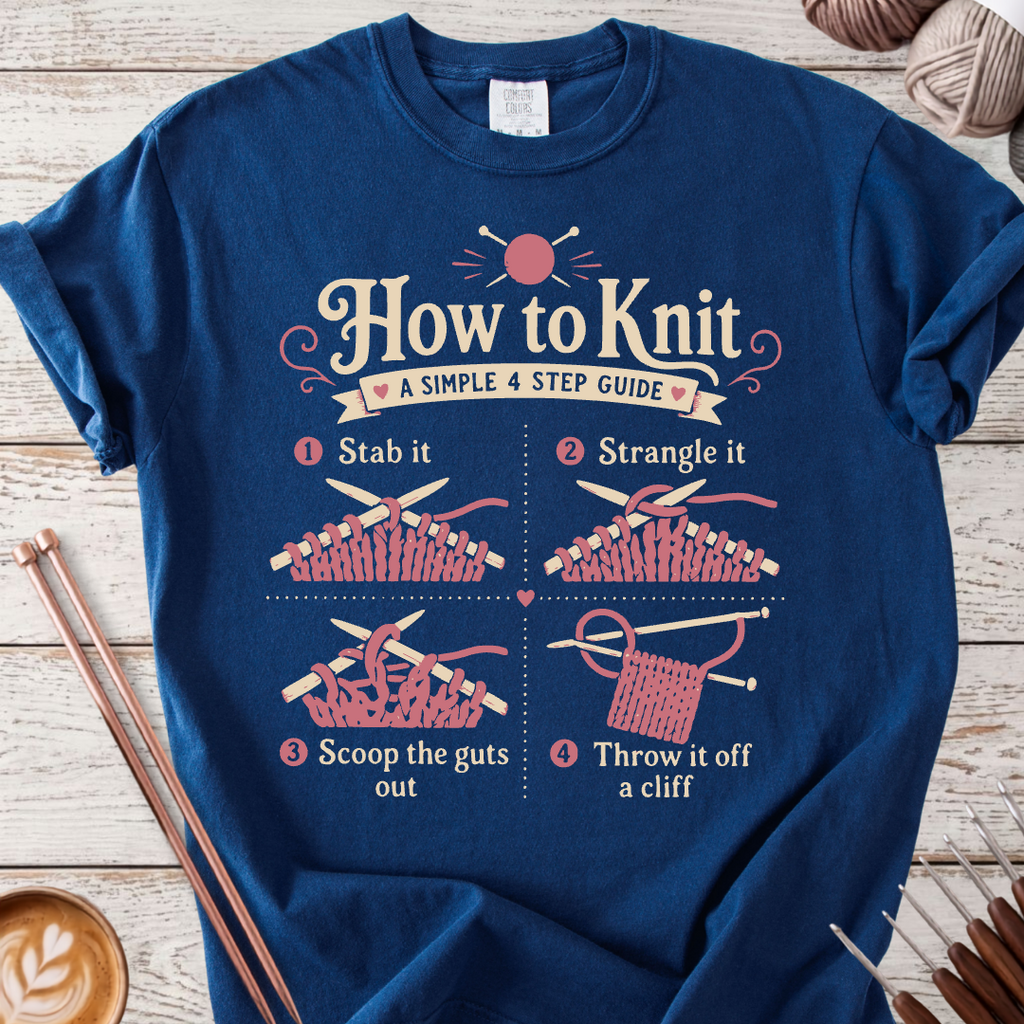 How to Knit T-shirt