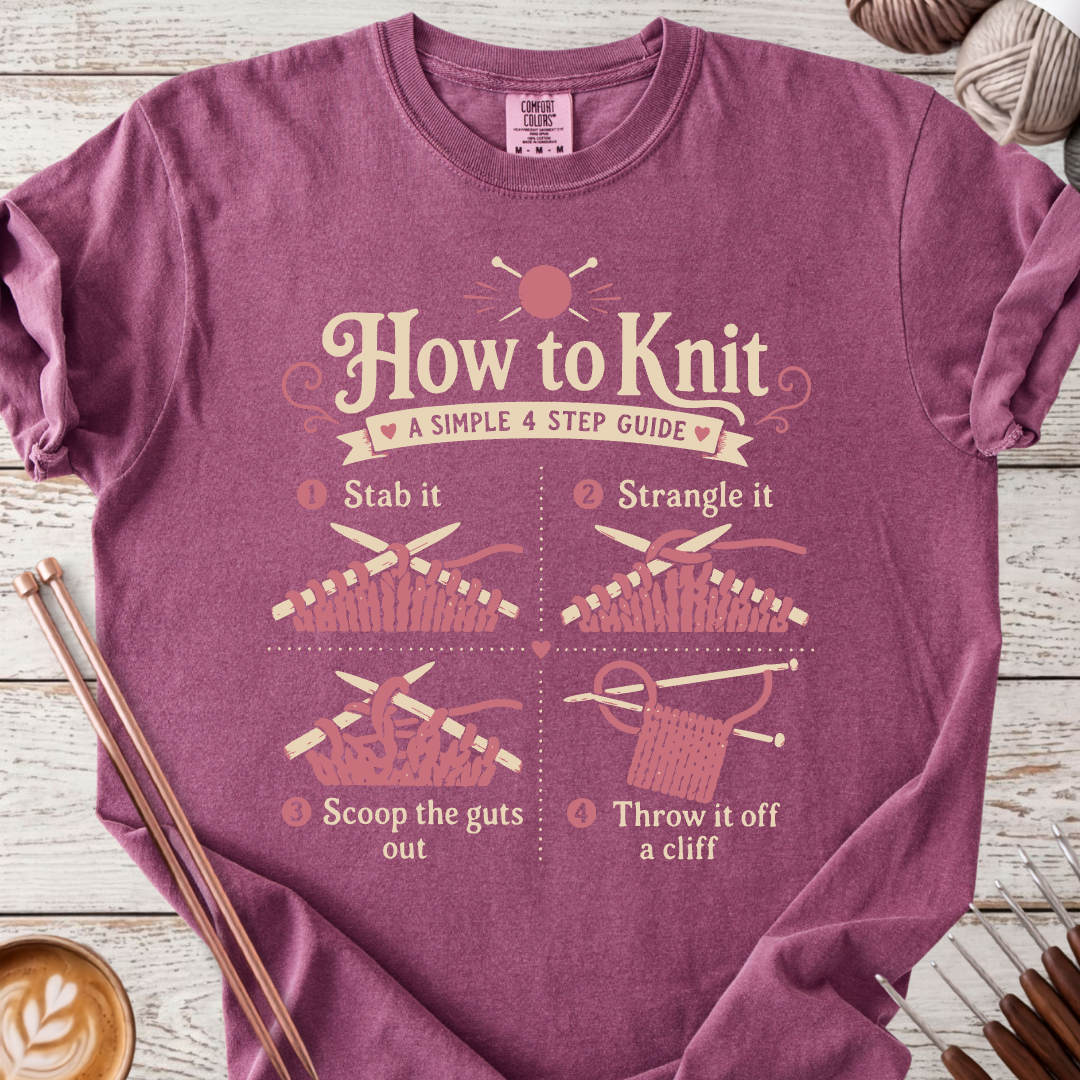 How to Knit T-shirt