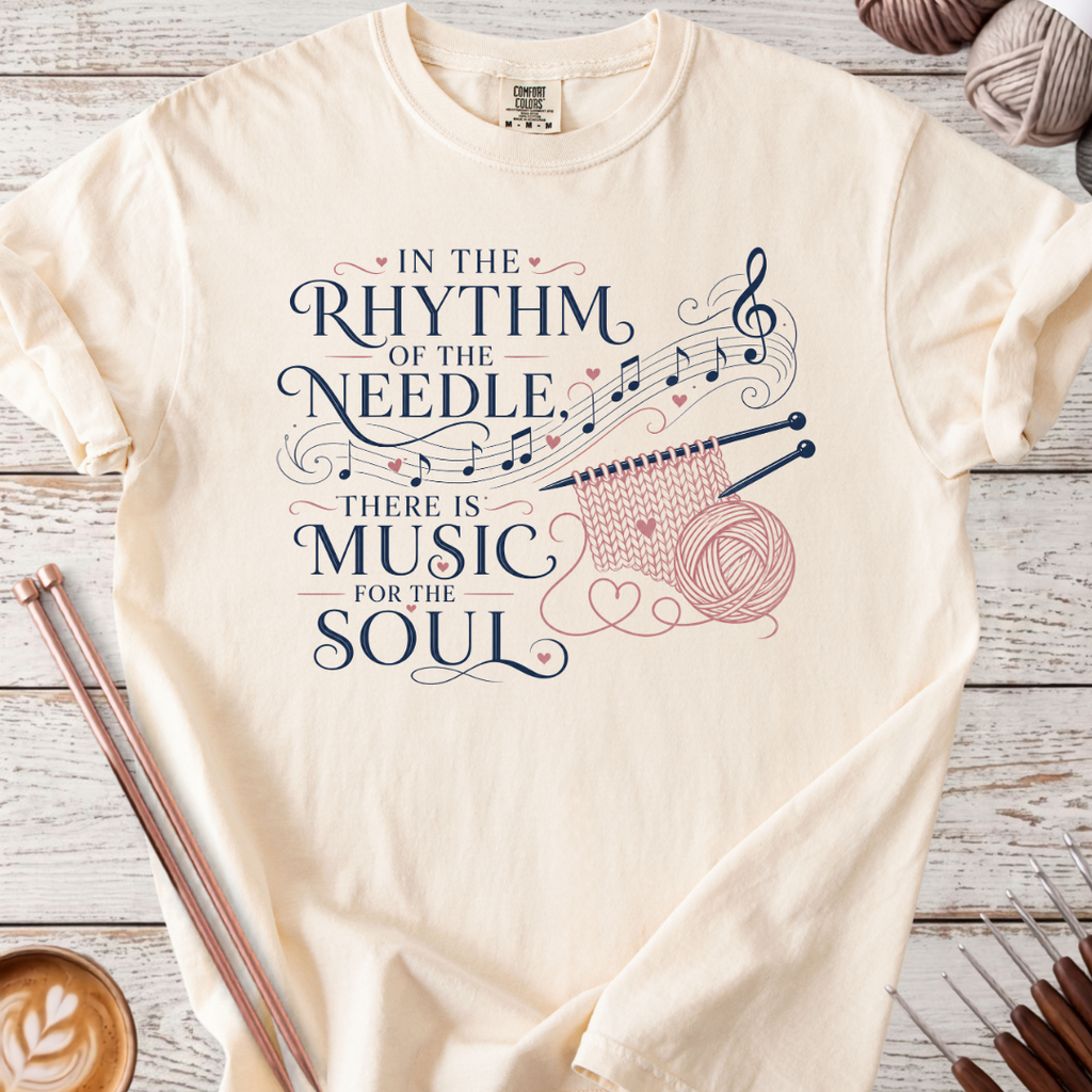 Rhythm of the Needle T-shirt