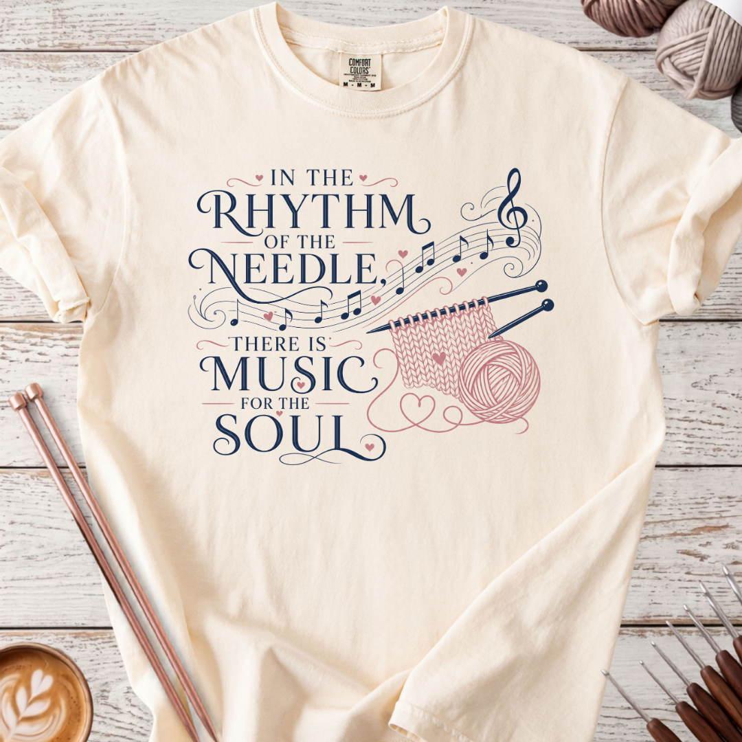 Rhythm of the Needle T-shirt