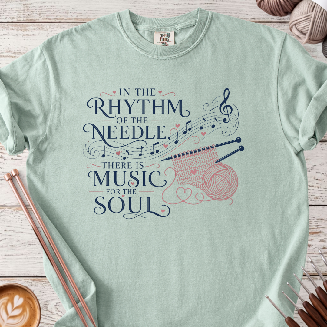 Rhythm of the Needle T-shirt