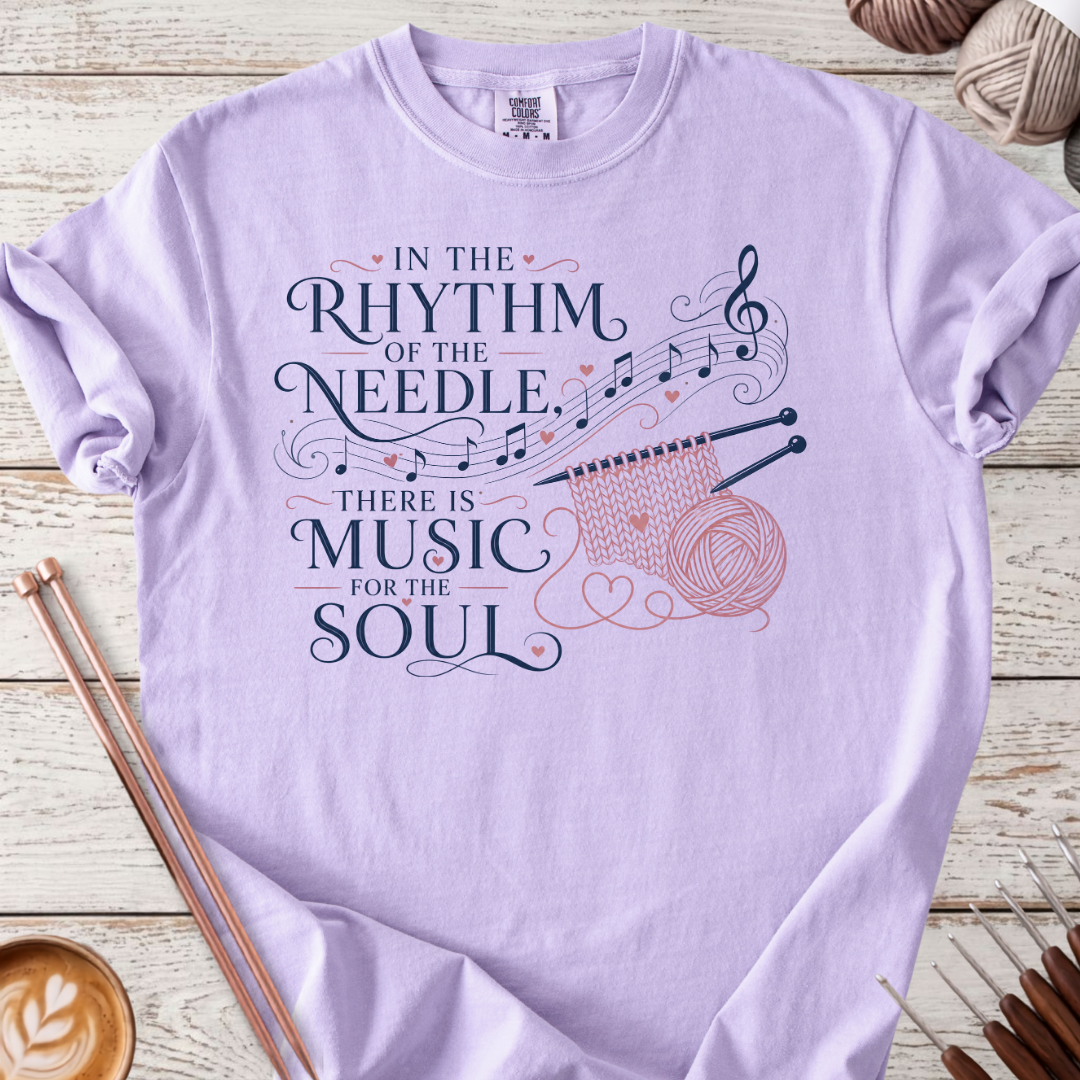 Rhythm of the Needle T-shirt
